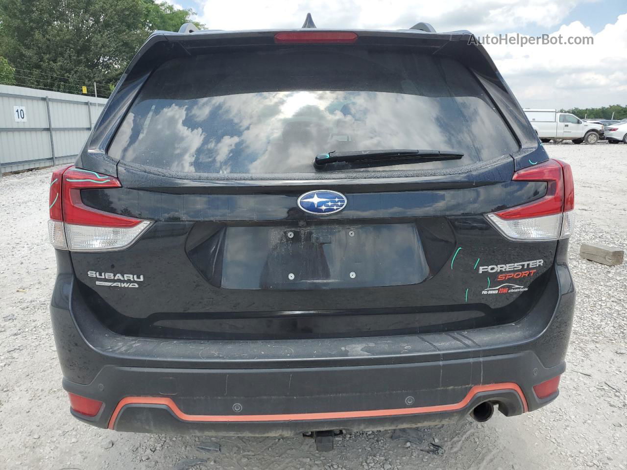 2019 Subaru Forester Sport Black vin: JF2SKAPC6KH579056