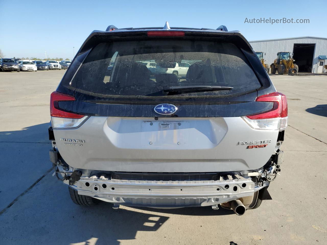 2019 Subaru Forester Sport Silver vin: JF2SKAPC8KH491030