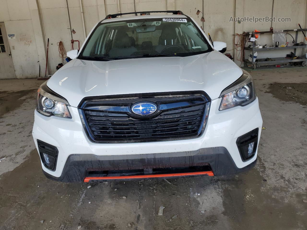 2019 Subaru Forester Sport Белый vin: JF2SKAPC9KH430169