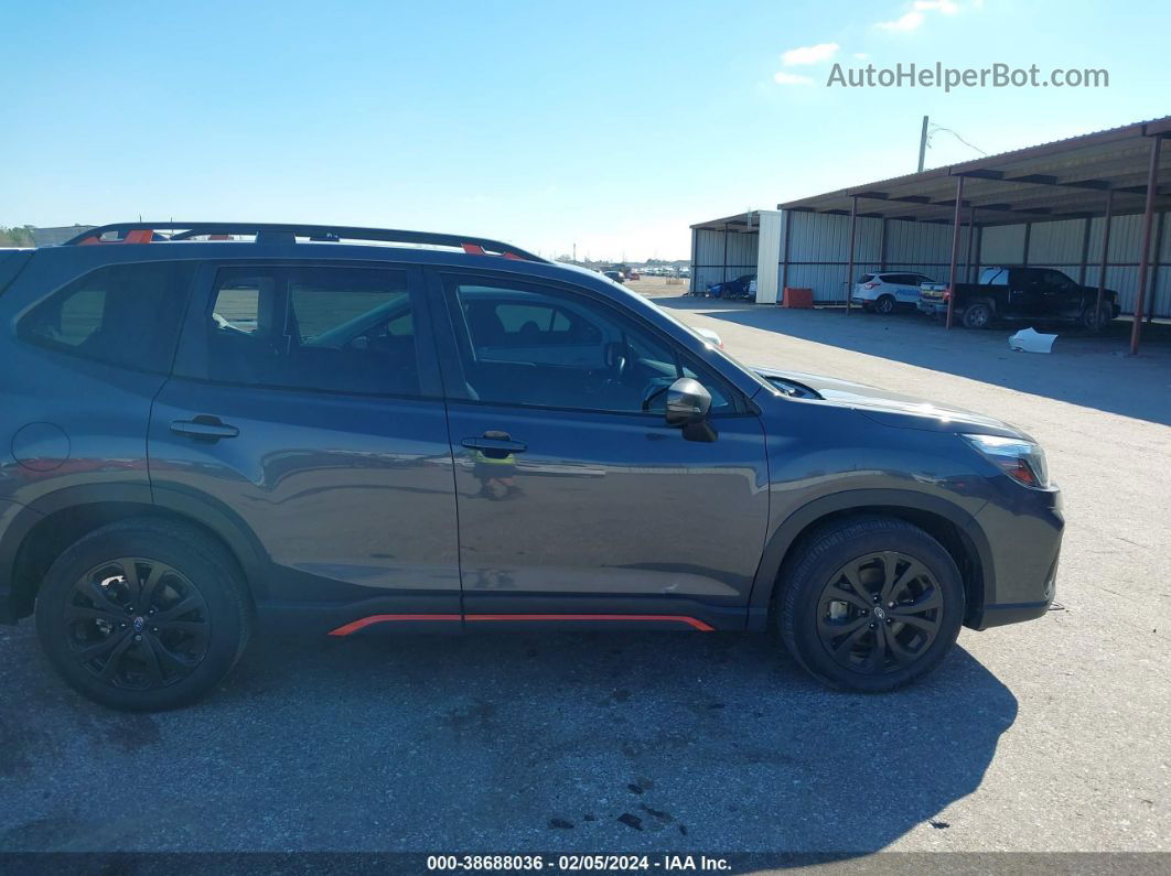 2020 Subaru Forester Sport Серый vin: JF2SKARC0LH482403