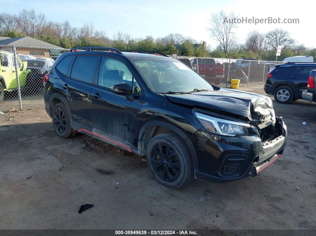 2020 Subaru Forester Sport Black vin: JF2SKARC3LH509142