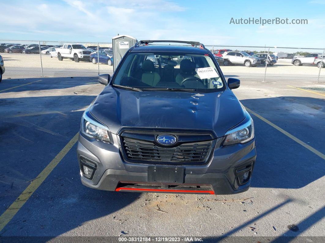 2020 Subaru Forester Sport Серый vin: JF2SKARC9LH500106