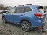 2020 Subaru Forester Limited Синий vin: JF2SKASC1LH462140