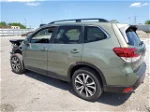 2020 Subaru Forester Limited Green vin: JF2SKASC1LH550380