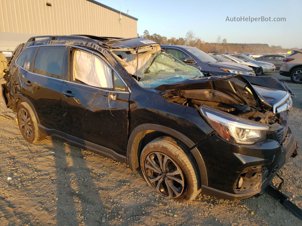 2019 Subaru Forester Limited Black vin: JF2SKASC2KH515085