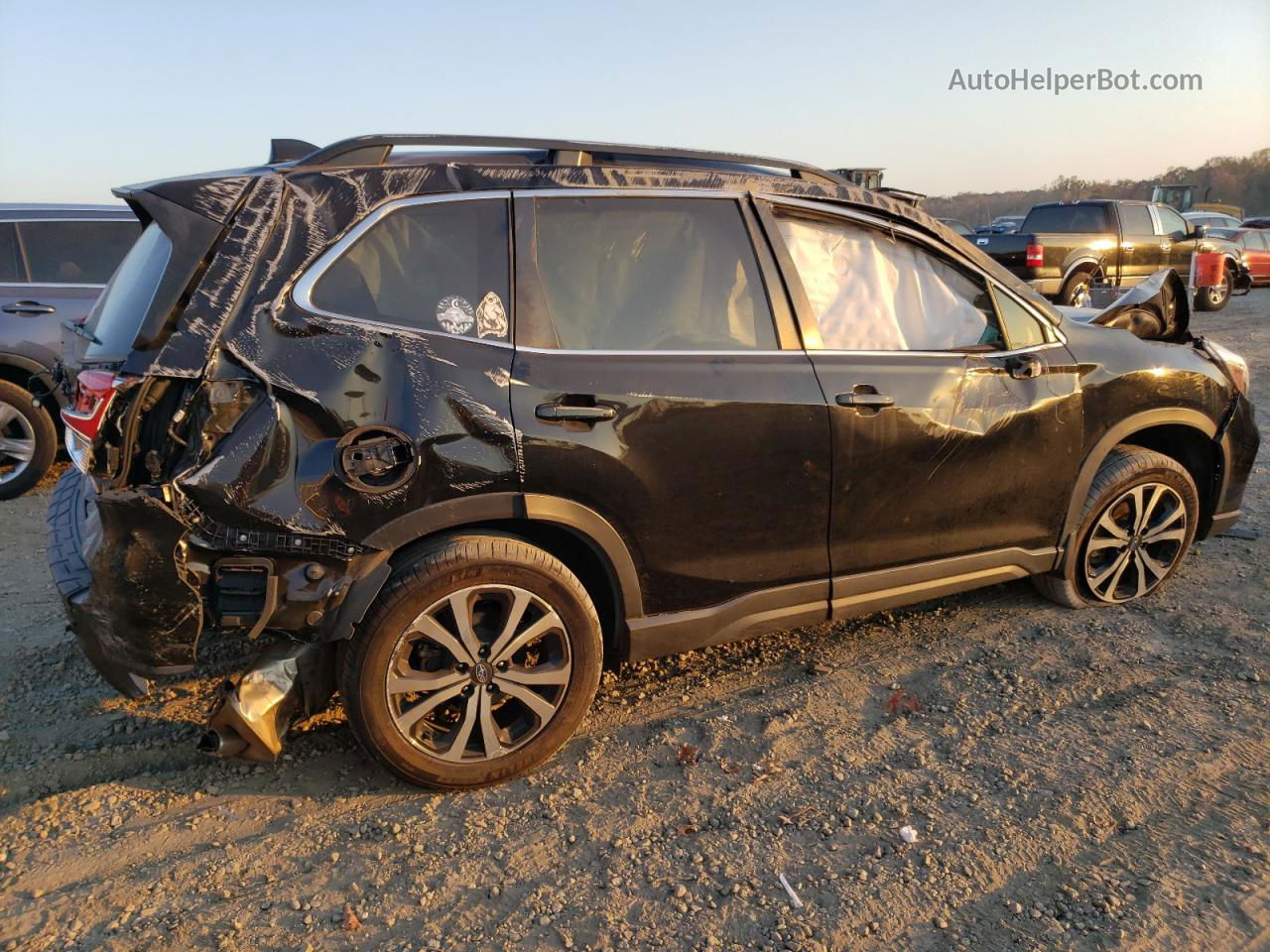 2019 Subaru Forester Limited Black vin: JF2SKASC2KH515085