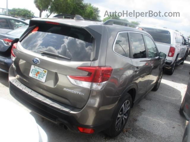 2019 Subaru Forester Limited Brown vin: JF2SKASC3KH431647