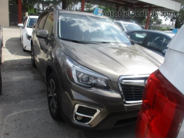 2019 Subaru Forester Limited Brown vin: JF2SKASC3KH431647