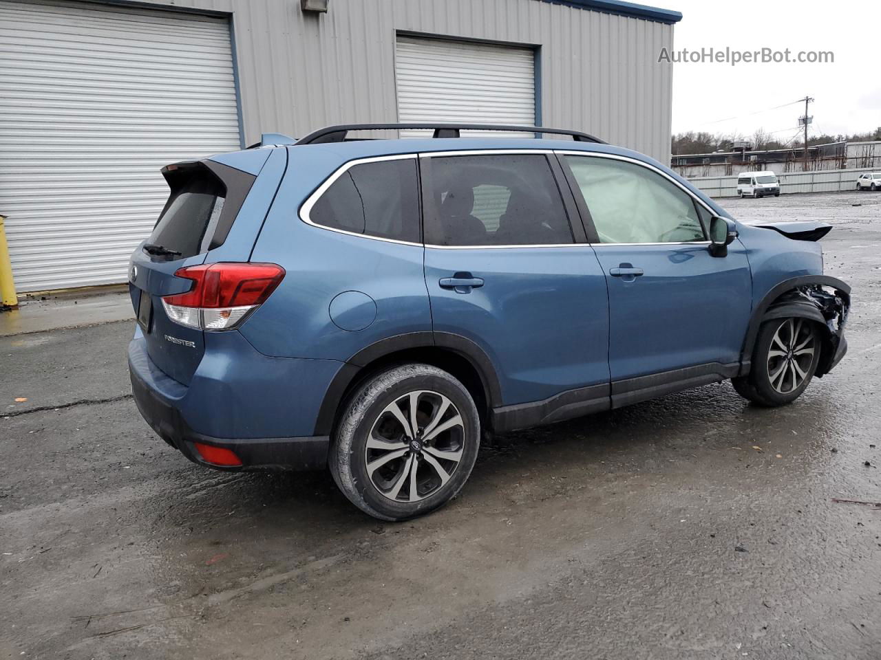 2020 Subaru Forester Limited Blue vin: JF2SKASC3LH453939