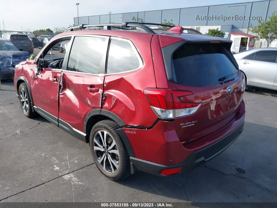 2019 Subaru Forester Limited Red vin: JF2SKASC5KH486780