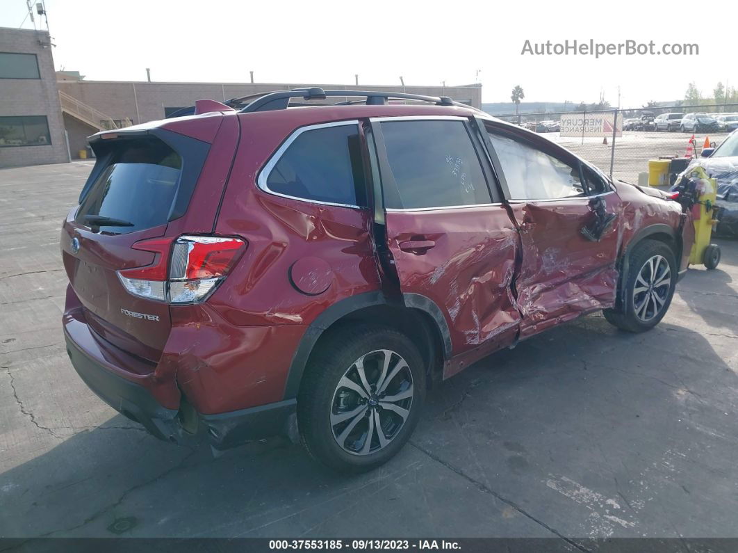 2019 Subaru Forester Limited Red vin: JF2SKASC5KH486780