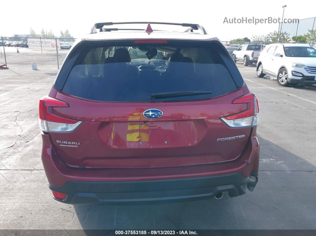 2019 Subaru Forester Limited Красный vin: JF2SKASC5KH486780