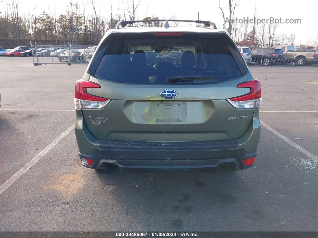 2019 Subaru Forester Limited Green vin: JF2SKASC6KH495360