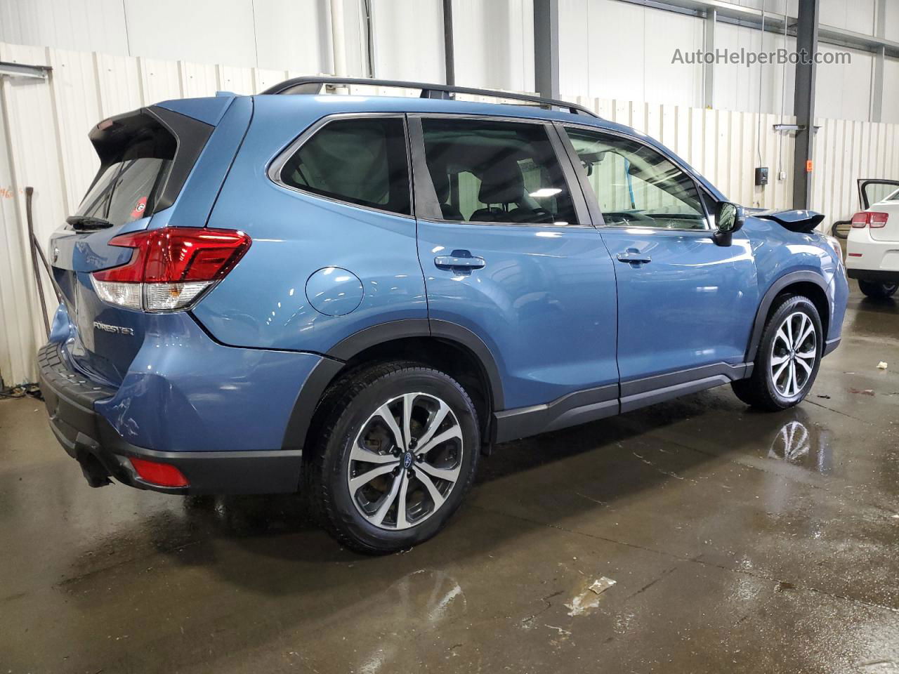 2020 Subaru Forester Limited Blue vin: JF2SKASC6LH518833