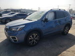 2020 Subaru Forester Limited Blue vin: JF2SKASC7LH445732