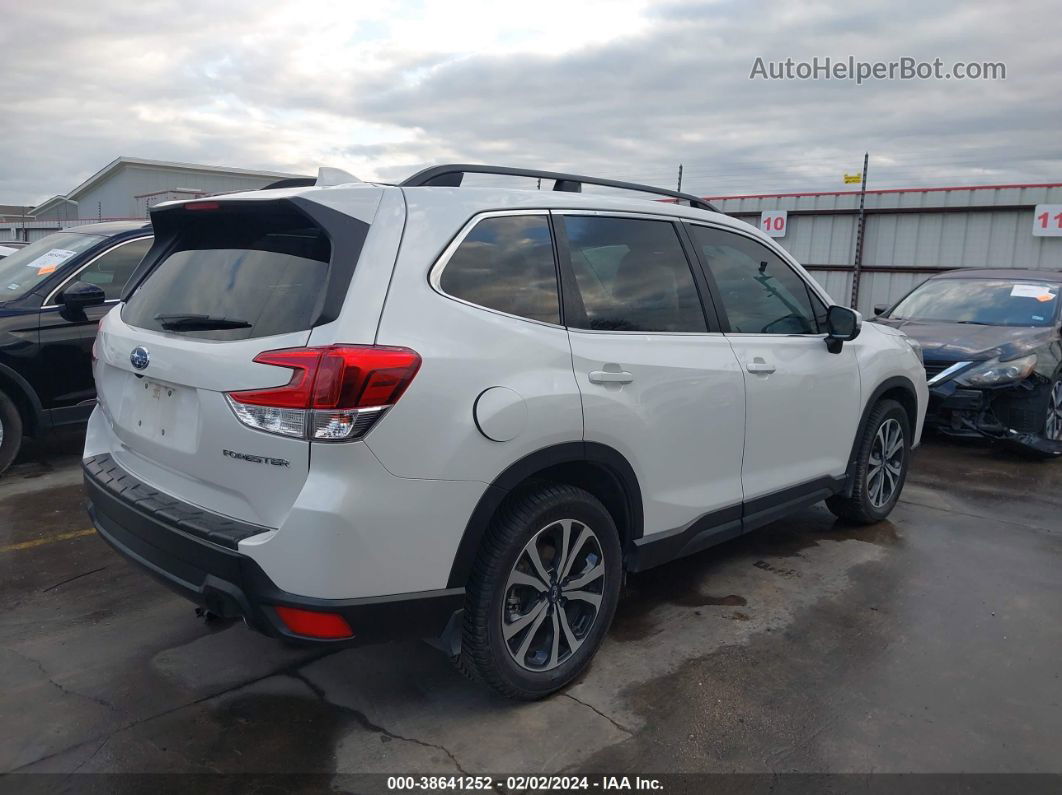 2020 Subaru Forester Limited White vin: JF2SKASC7LH535608