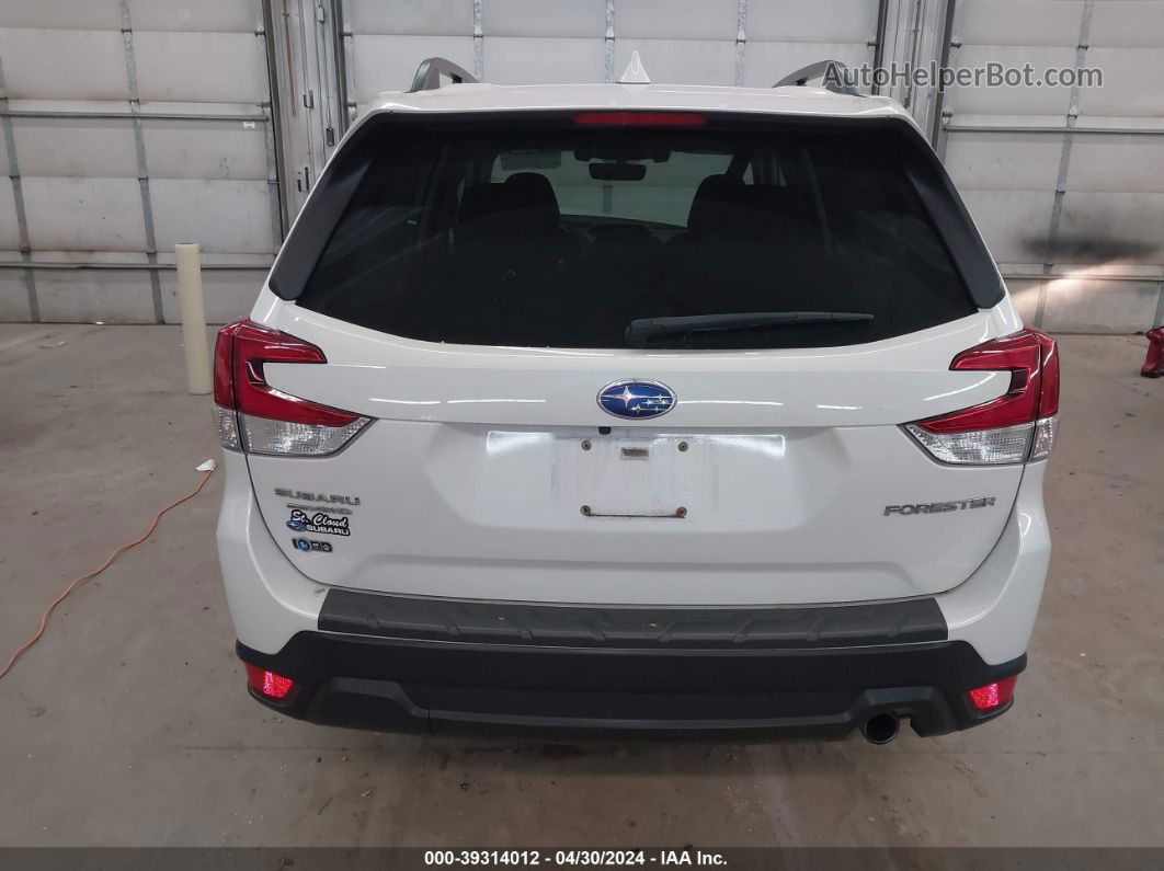 2019 Subaru Forester Limited White vin: JF2SKASC8KH411751