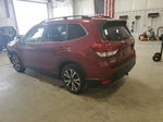 2020 Subaru Forester Limited Burgundy vin: JF2SKASCXLH510332