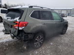 2019 Subaru Forester Limited Green vin: JF2SKAUC0KH571586