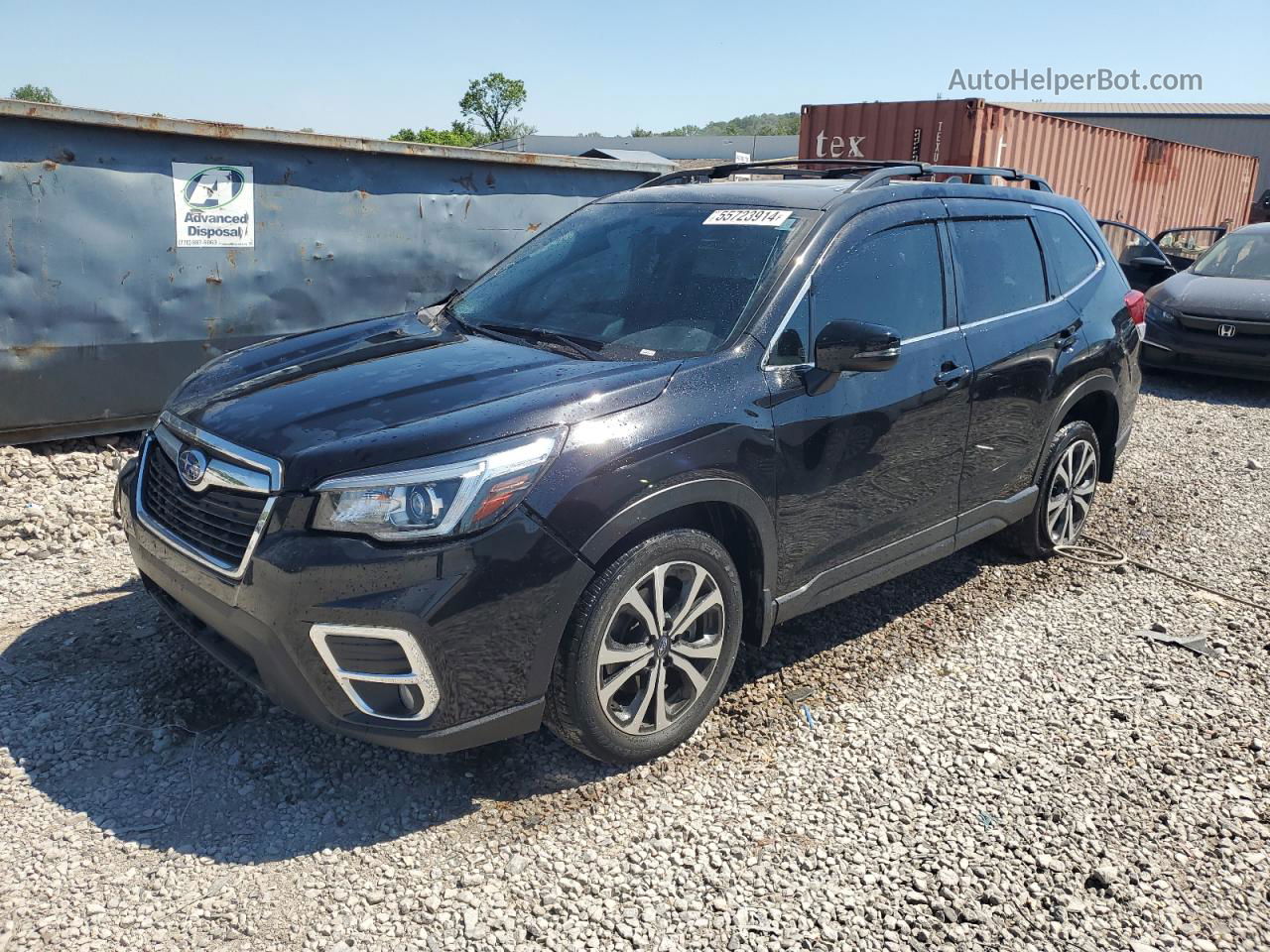 2019 Subaru Forester Limited Black vin: JF2SKAUC0KH576982