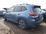 2020 Subaru Forester Limited Blue vin: JF2SKAUC0LH409331