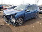 2020 Subaru Forester Limited Blue vin: JF2SKAUC0LH409331