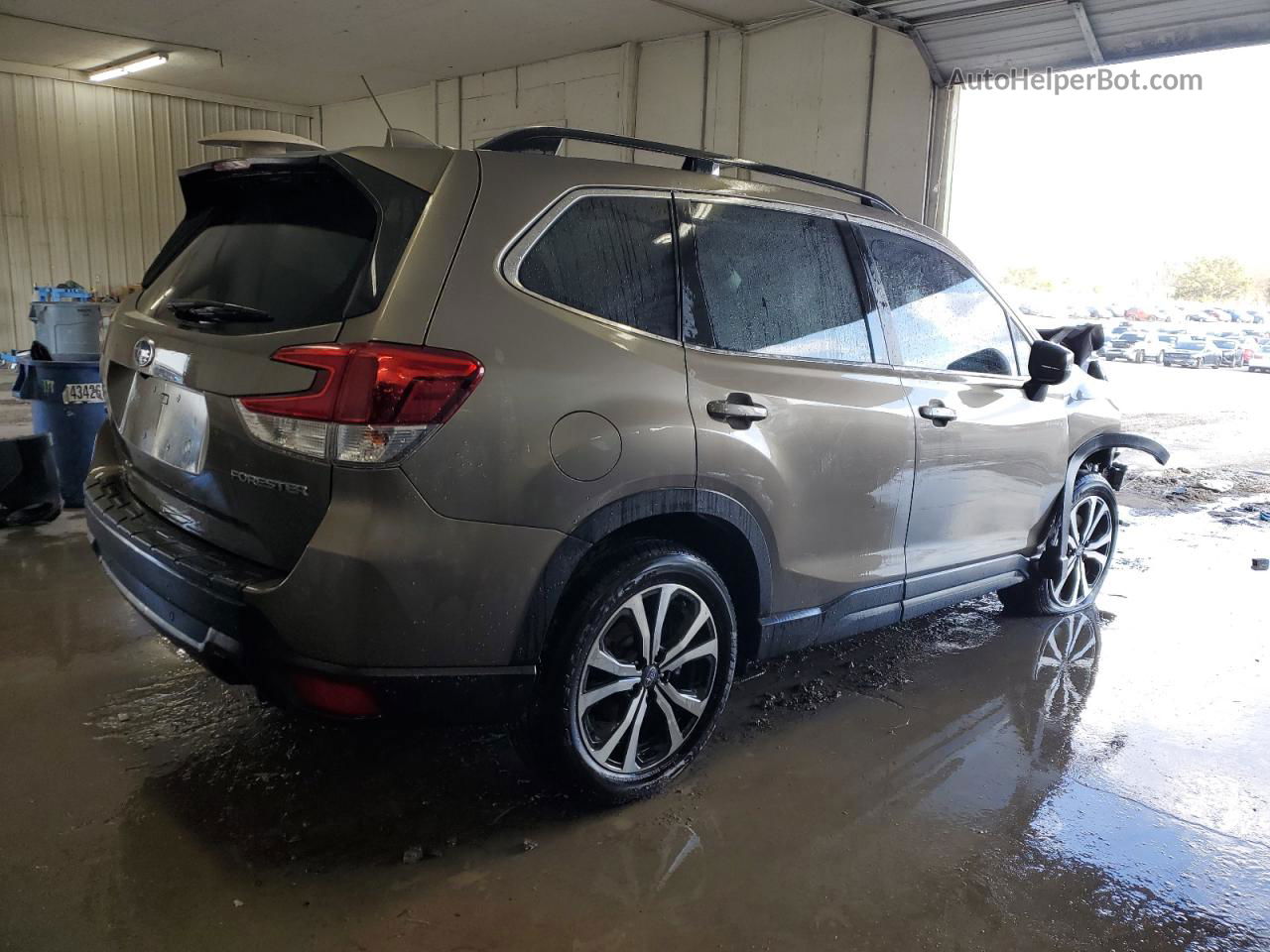 2020 Subaru Forester Limited Серый vin: JF2SKAUC0LH414450