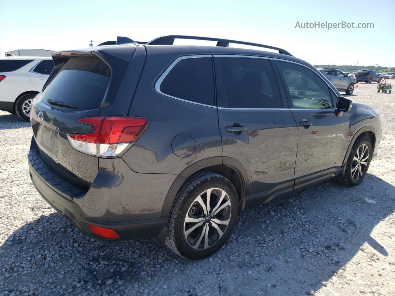 2020 Subaru Forester Limited Gray vin: JF2SKAUC0LH586154