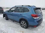 2019 Subaru Forester Limited Blue vin: JF2SKAUC2KH412942