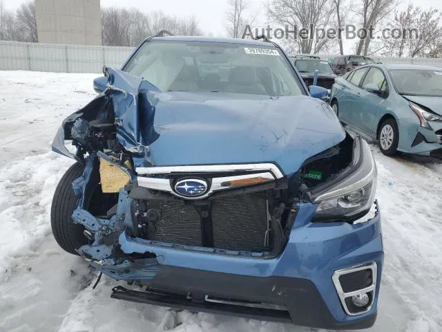 2019 Subaru Forester Limited Blue vin: JF2SKAUC2KH412942