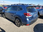 2019 Subaru Forester Limited Blue vin: JF2SKAUC2KH570214