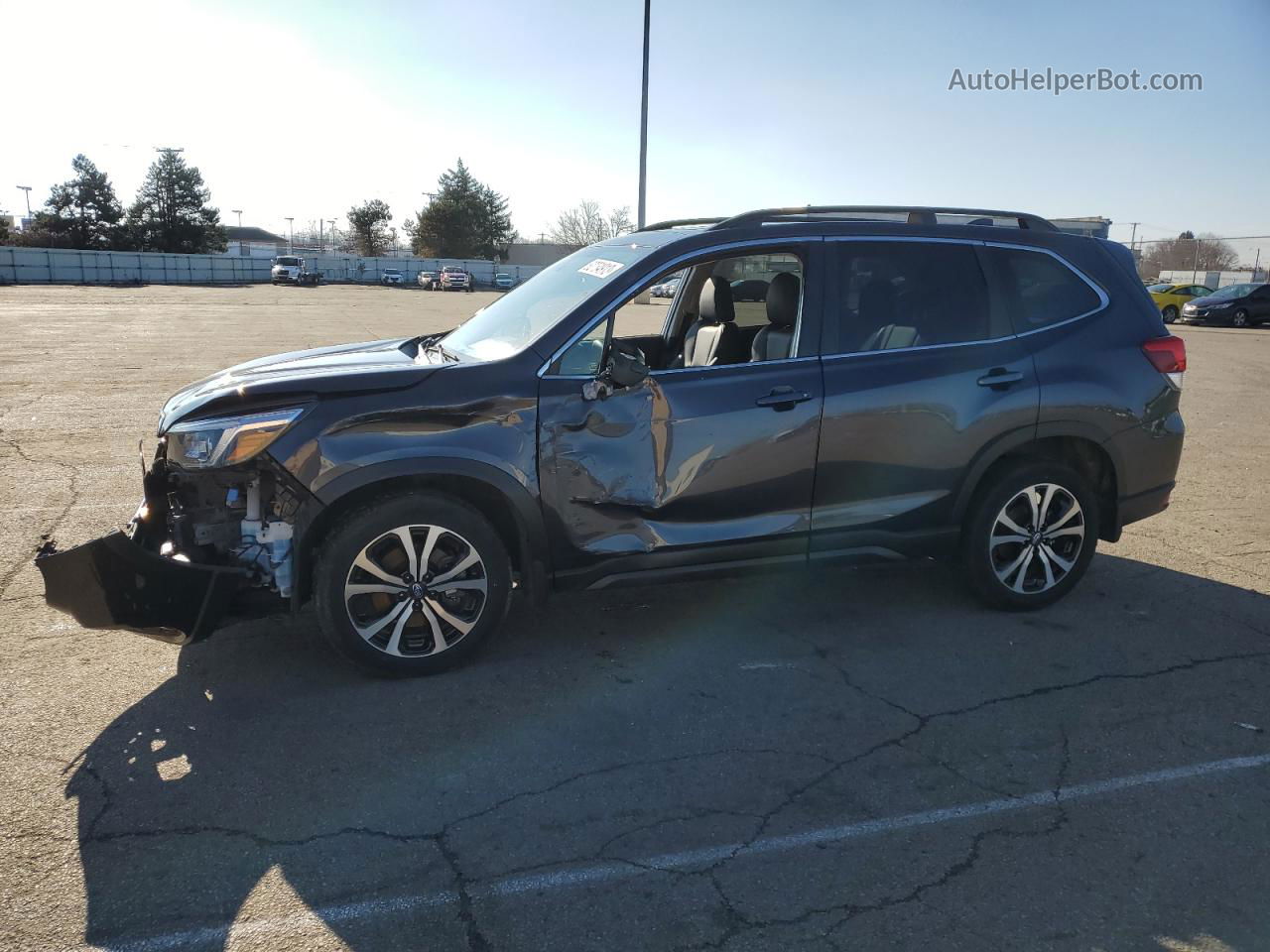 2019 Subaru Forester Limited Black vin: JF2SKAUC2KH590267