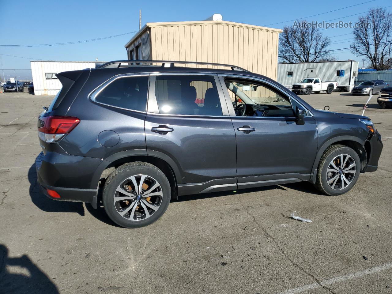 2019 Subaru Forester Limited Черный vin: JF2SKAUC2KH590267