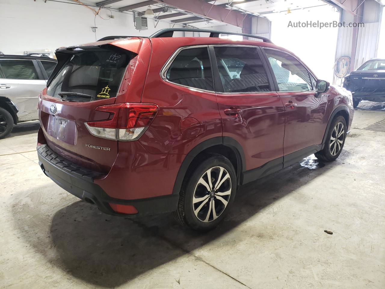 2020 Subaru Forester Limited Maroon vin: JF2SKAUC2LH444565