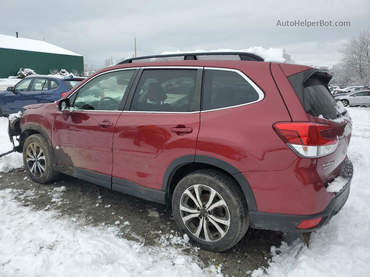 2020 Subaru Forester Limited Red vin: JF2SKAUC2LH535710