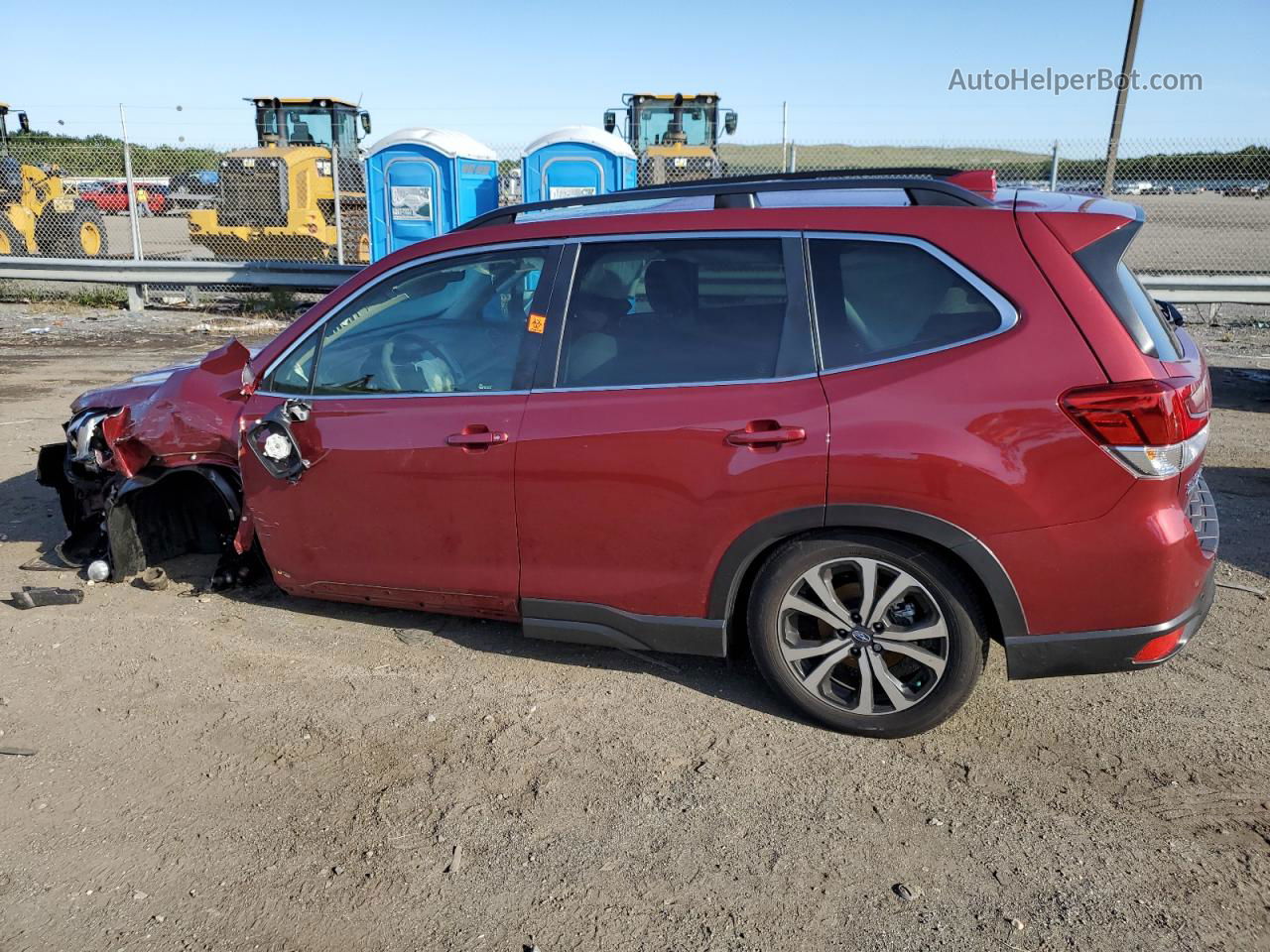 2020 Subaru Forester Limited Red vin: JF2SKAUC3LH444817