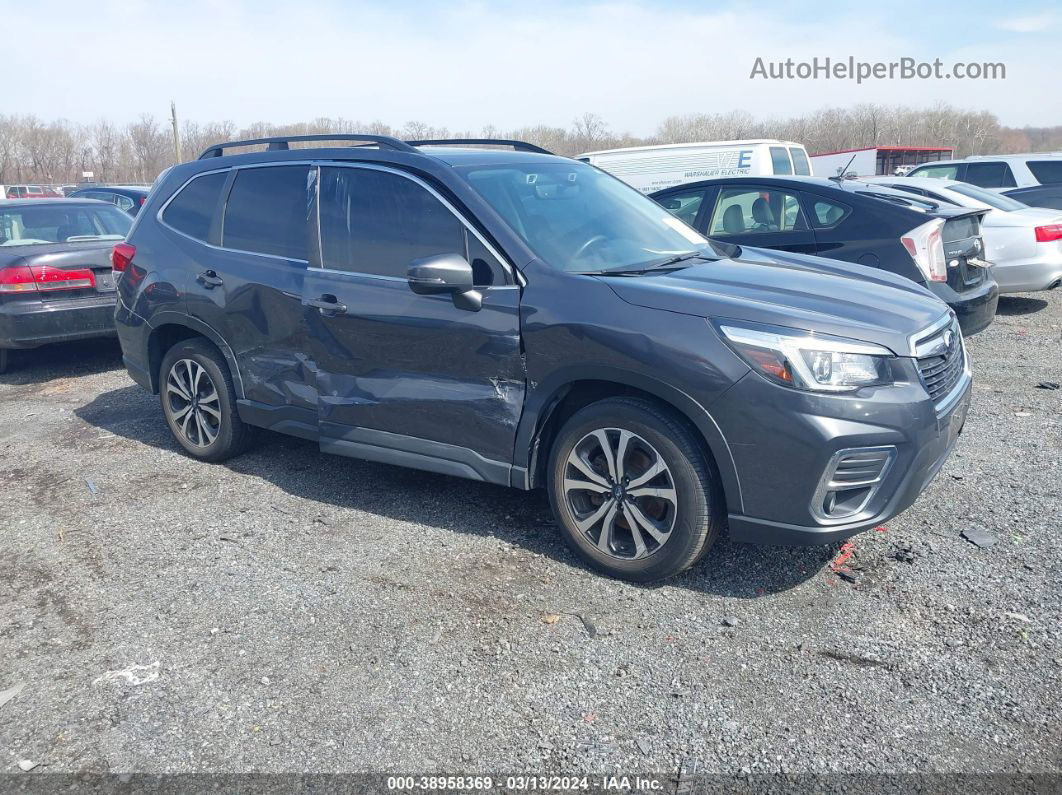 2020 Subaru Forester Limited Gray vin: JF2SKAUC3LH550099