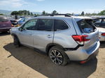 2020 Subaru Forester Limited Silver vin: JF2SKAUC3LH608146