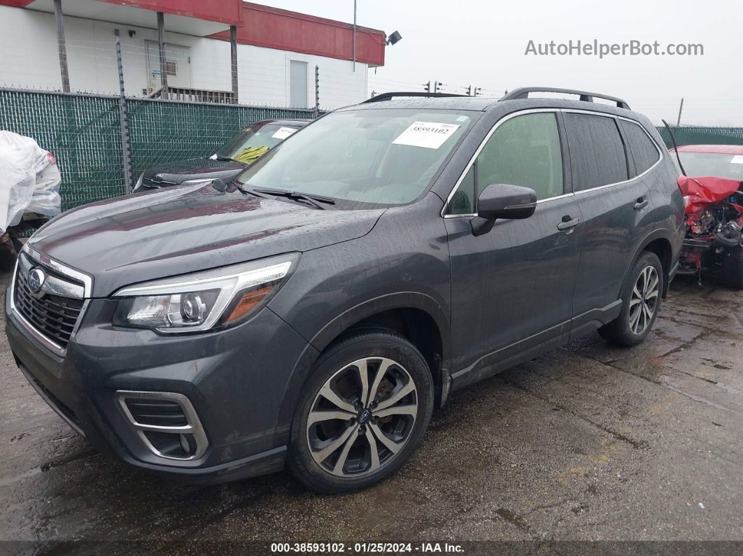 2020 Subaru Forester Limited Gray vin: JF2SKAUC4LH530363