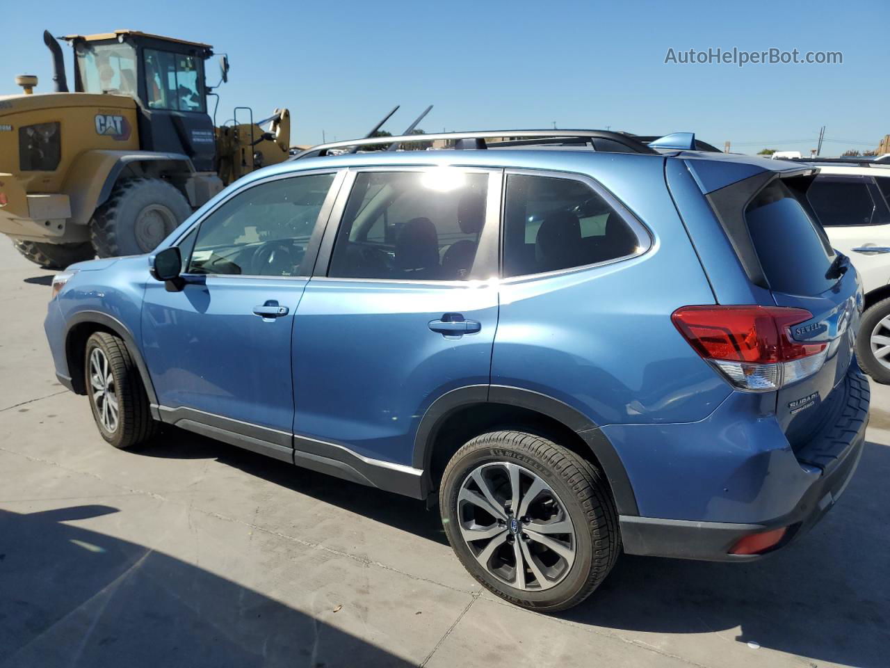 2020 Subaru Forester Limited Синий vin: JF2SKAUC4LH564643