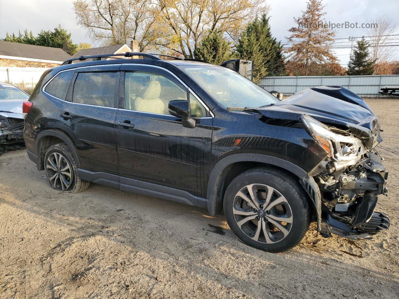 2019 Subaru Forester Limited Black vin: JF2SKAUC5KH518205