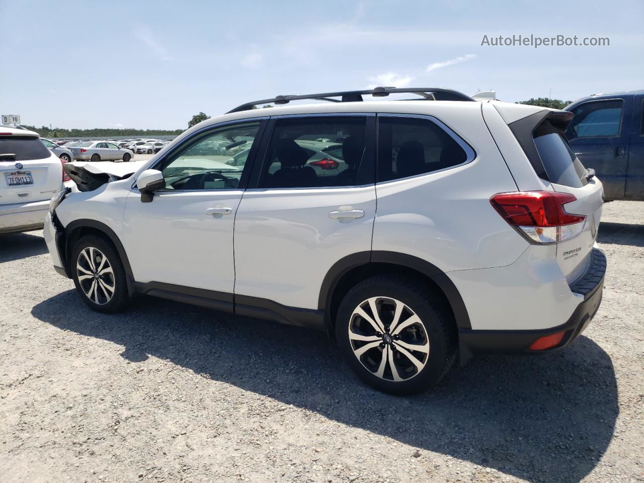 2019 Subaru Forester Limited Белый vin: JF2SKAUC5KH579117