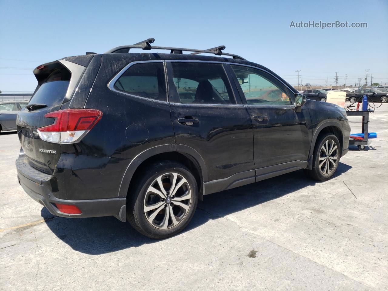 2019 Subaru Forester Limited Черный vin: JF2SKAUC6KH430943