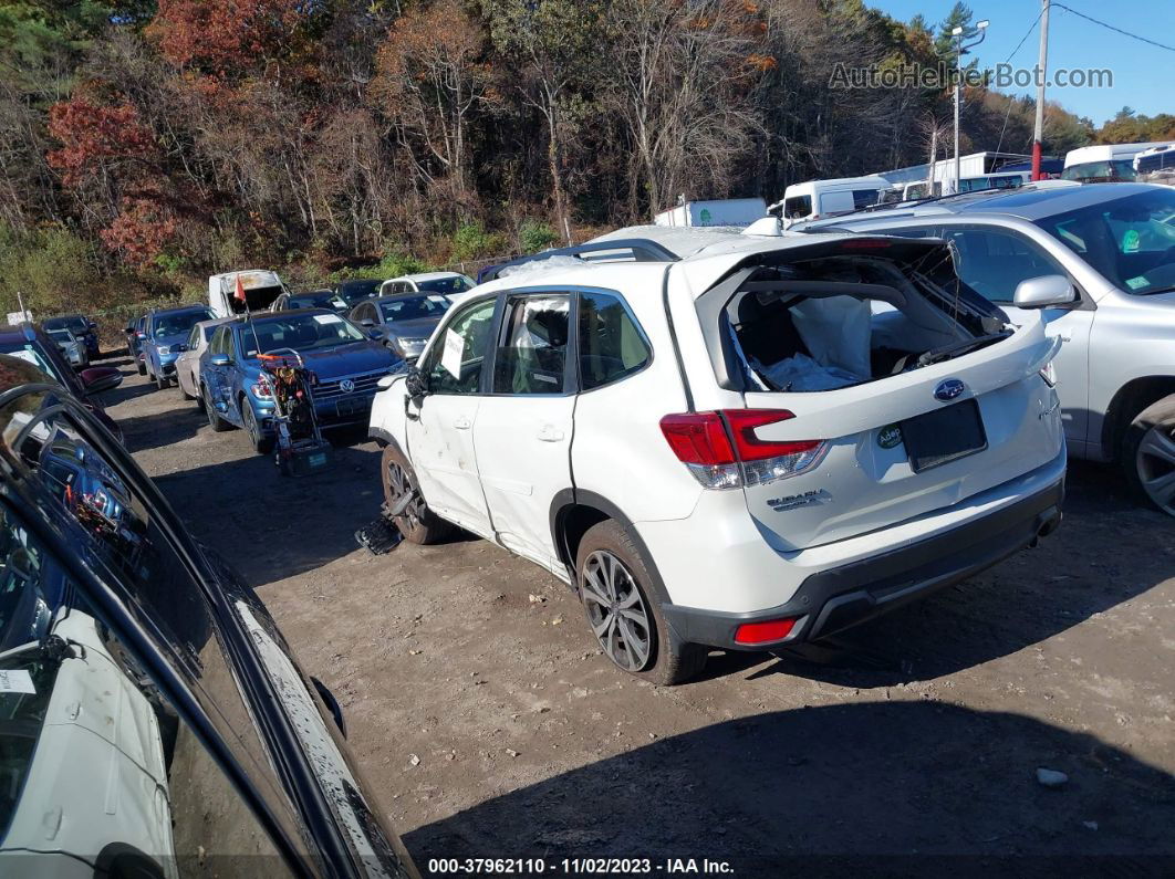 2019 Subaru Forester Limited White vin: JF2SKAUC6KH509335