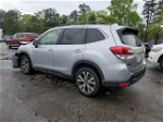2019 Subaru Forester Limited Silver vin: JF2SKAUC7KH470884