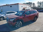 2020 Subaru Forester Limited Burgundy vin: JF2SKAUC7LH427437