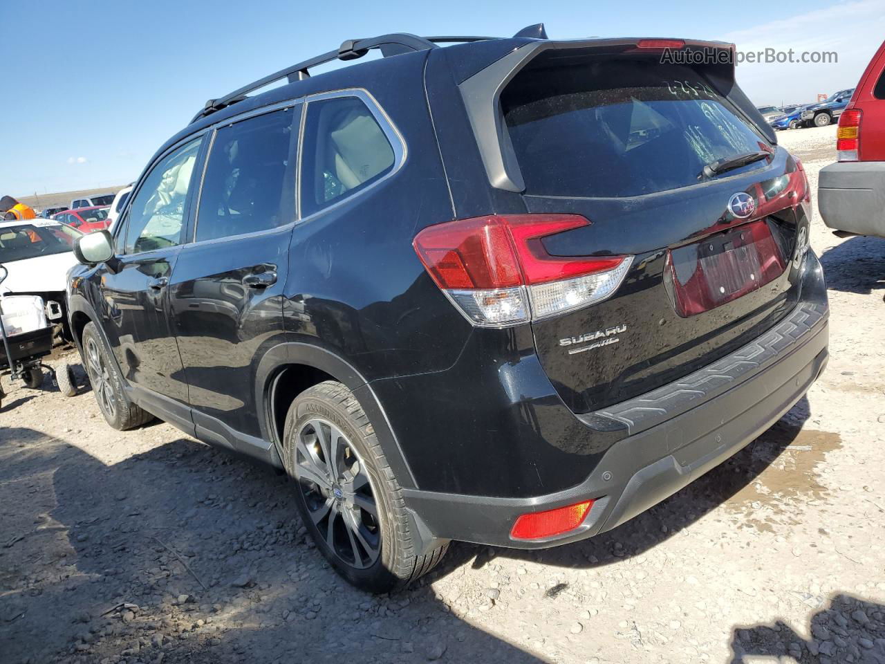 2019 Subaru Forester Limited Черный vin: JF2SKAUC8KH454919