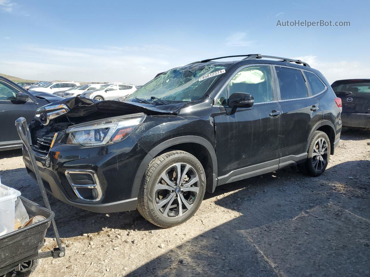 2019 Subaru Forester Limited Black vin: JF2SKAUC8KH454919