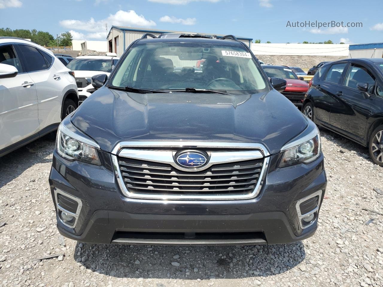 2019 Subaru Forester Limited Gray vin: JF2SKAUC8KH469890