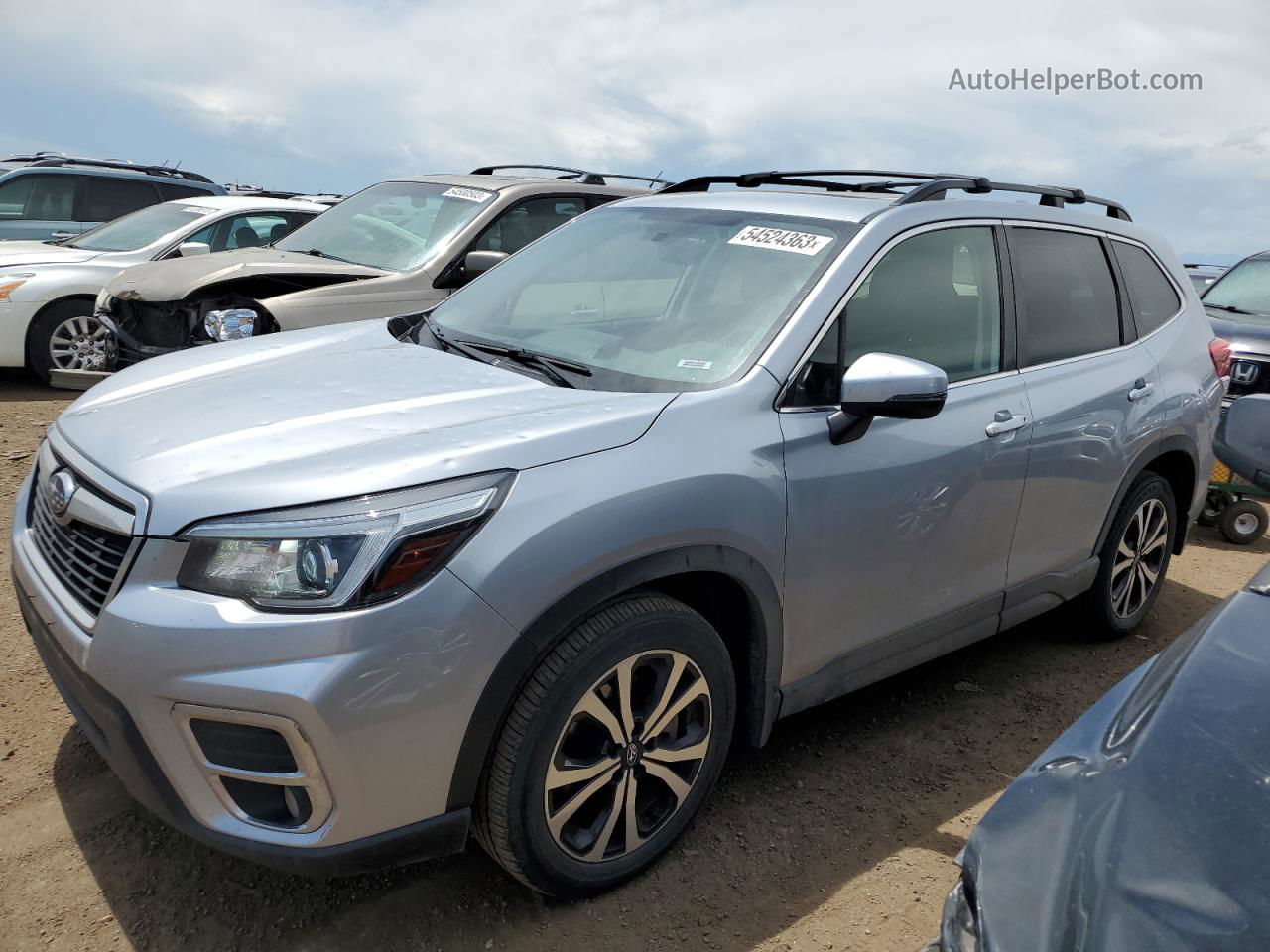 2020 Subaru Forester Limited Gray vin: JF2SKAUC8LH503036